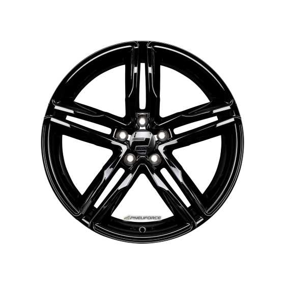 2DRV BY WHEELWORLD - WH11 SCHWARZ GLÄNZEND LACKIERT 7,5X17 LK:5/112 ET:35 ML:66,6